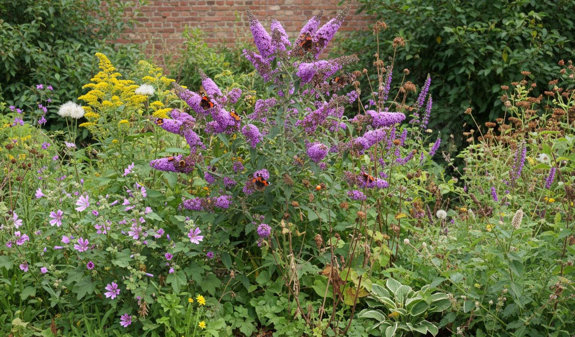 Vlinderstruik en biodiversiteit